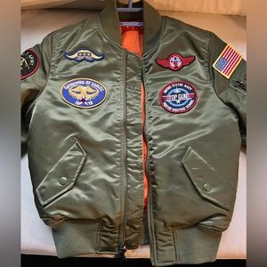Alpha Industries Air Force Flight Jacket.